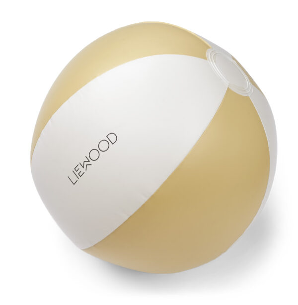 Liewood ballon été piscine jaune pâle bicolore concept tours