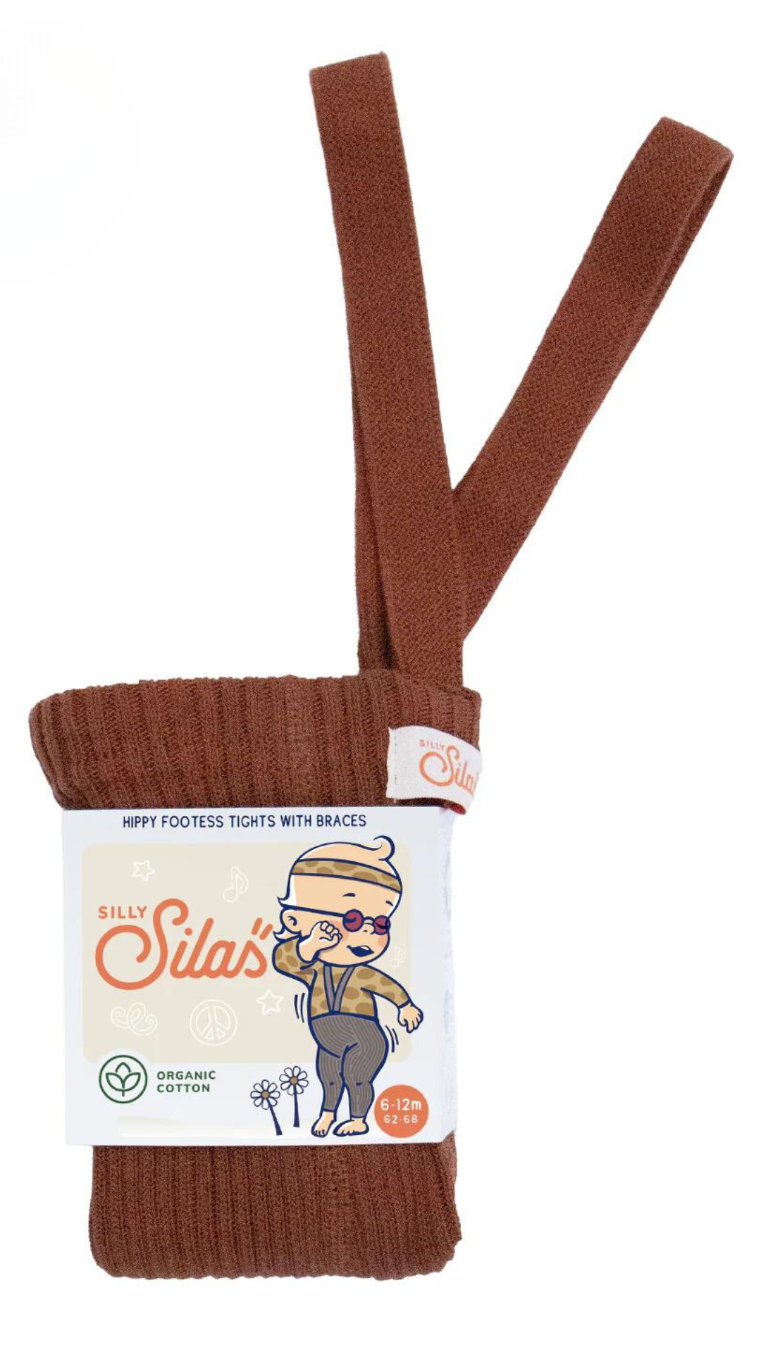 collant a bretelles le beguin de charlie sans pieds cinnamon Collant sans pied bretelles le béguin de Charlie concept store enfants bebe hiver bas sous vêtements cinnamon