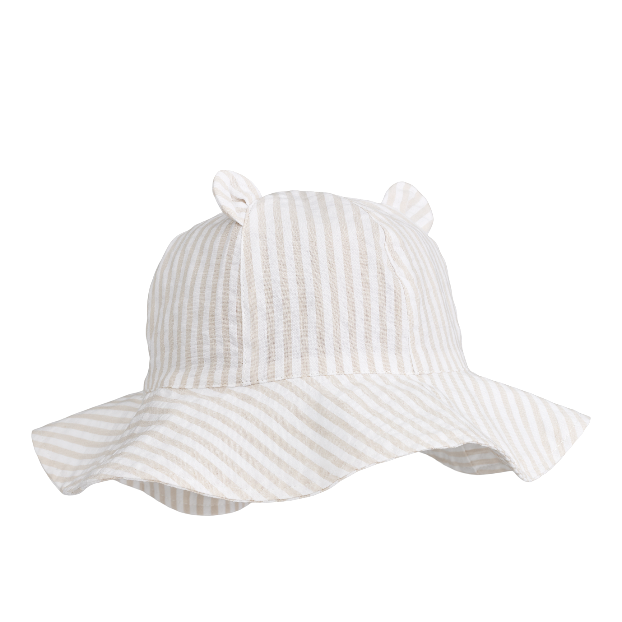 Amelia_liewood-chapeau-enfant-le-beguin-de-charlie-concept-store-tourser_Sun_Hat_With_Ears_LW18742_1474_Y_D_stripes_Crisp_white_Sandy_1 Liewood enfants été printemps chaleur casquette chapeau protège soleil extérieur le beguin de charlie accessoire mode concept store tours