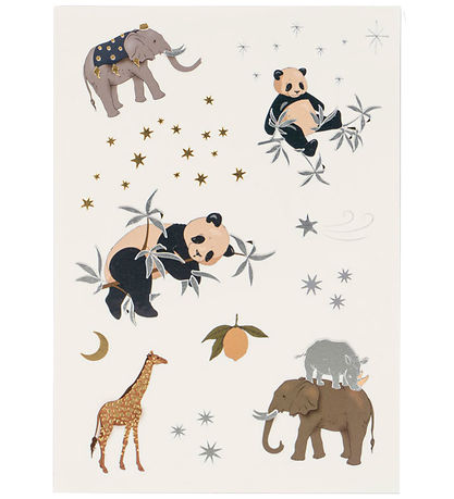 konges-slojd-tatouage-panda-le-beguin-de-charlie-kids-baby-concept-store Konges slojd tatouages ephemeres enfants accessoires vacances cadeaux le beguin de charlie concept store tours indre et Loire