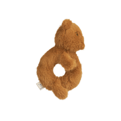 petit hochet ours en peluche caramel Liewood, pour bébé à offrir en cadeau de naissance disponible à tours