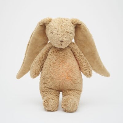 doudou peluche lapin avec bruits blanc et veilleuse pour bebe, captage de pleurs douceur naissance cadeau maternité le béguin de charlie, Tours