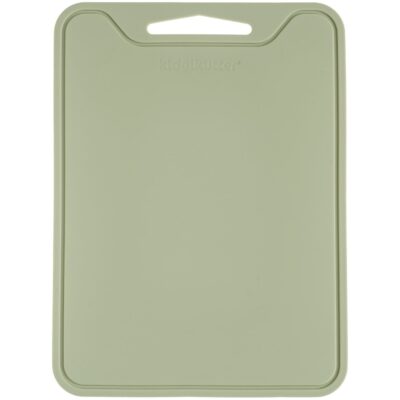 planche à découper en silicone pour enfants accessoire pour cuisiner en famille de la marque Kiddikutter à dénicher chez le béguin de Charlie à Tours
