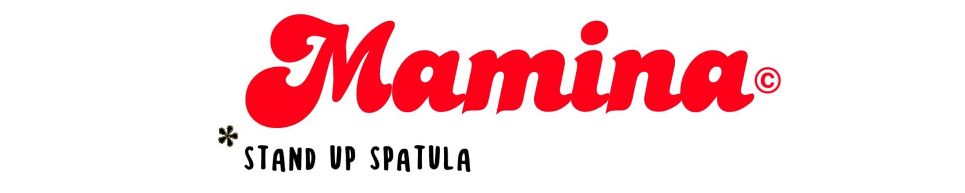 logo de la marque de spatules pour enfants Mamina chez le béguin de Charlie à Tours