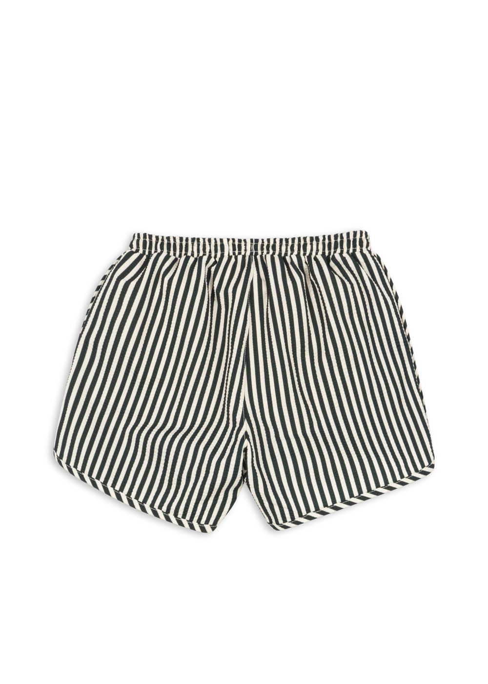 short-de-bain-asnou-raye-konges-slojd-le-beguin-de-charlie short de bain à rayures avec citron pour enfants été accessoire et vêtements de plage de la marque Konges Slojd chez le béguin de Charlie à Tours