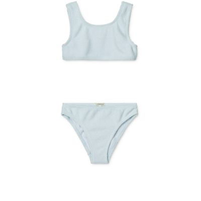 maillot de bain deux pièces bleu clair pour enfants - marque Liewood - accessoires et vêtements été disponibles en ligne et en boutique chez Le béguin de Charlie à Tours