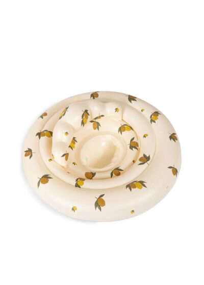 bouée pour bébé gonflable motif citron - accessoire de vacances pour la plage et la piscine - marque Konges Slojd - disponible chez Le béguin de Charlie en ligne et en boutique à Tours