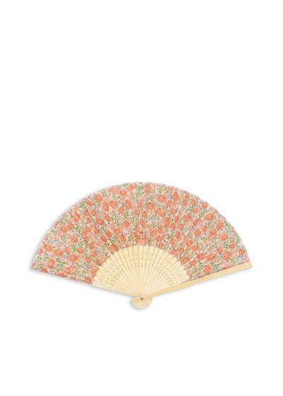 éventail motif kalukao fleurs pour l'été accessoire enfants de la marque Konges Slojd chez le béguin de Charlie à Tours