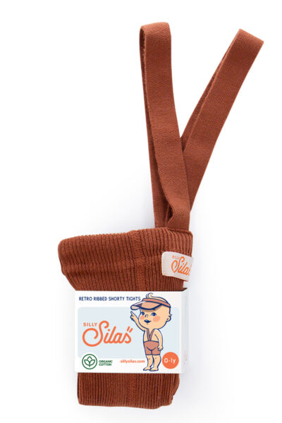 shorty / short à bretelles cinnamom pour bébés et enfants - marque Silly Silas - disponible en ligne et en boutique chez Le béguin de Charlie à Tours