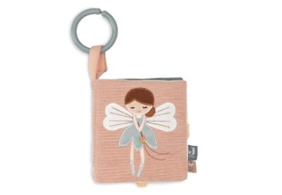 livre d'éveil en tissu sur le thème des oiseaux et des fées - joies d'éveil pour bébé et idée de cadeau de naissance - marque Jollein - disponible en ligne et en boutique chez Le béguin de Charlie à Tours