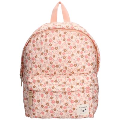 sac à dos école pour enfants avec un motif de fleurs colorés - rentrée scolaire ou week end - de la marque Kidzroom - disponible en ligne et en boutique chez Le béguin de Charlie à Tours