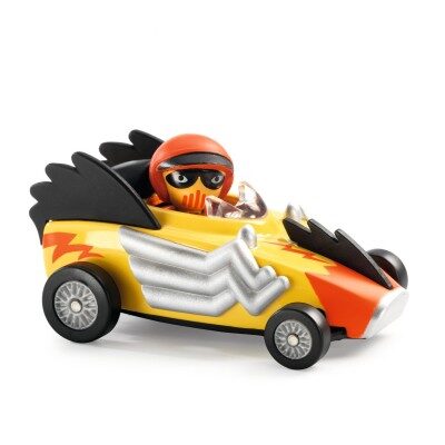 Electro choc - petite voiture de la collection Crazy Motors de la marque Djeco - jouets et collection pour bébés et enfants - disponible en ligne et en boutique chez Le béguin de Charlie à Tours