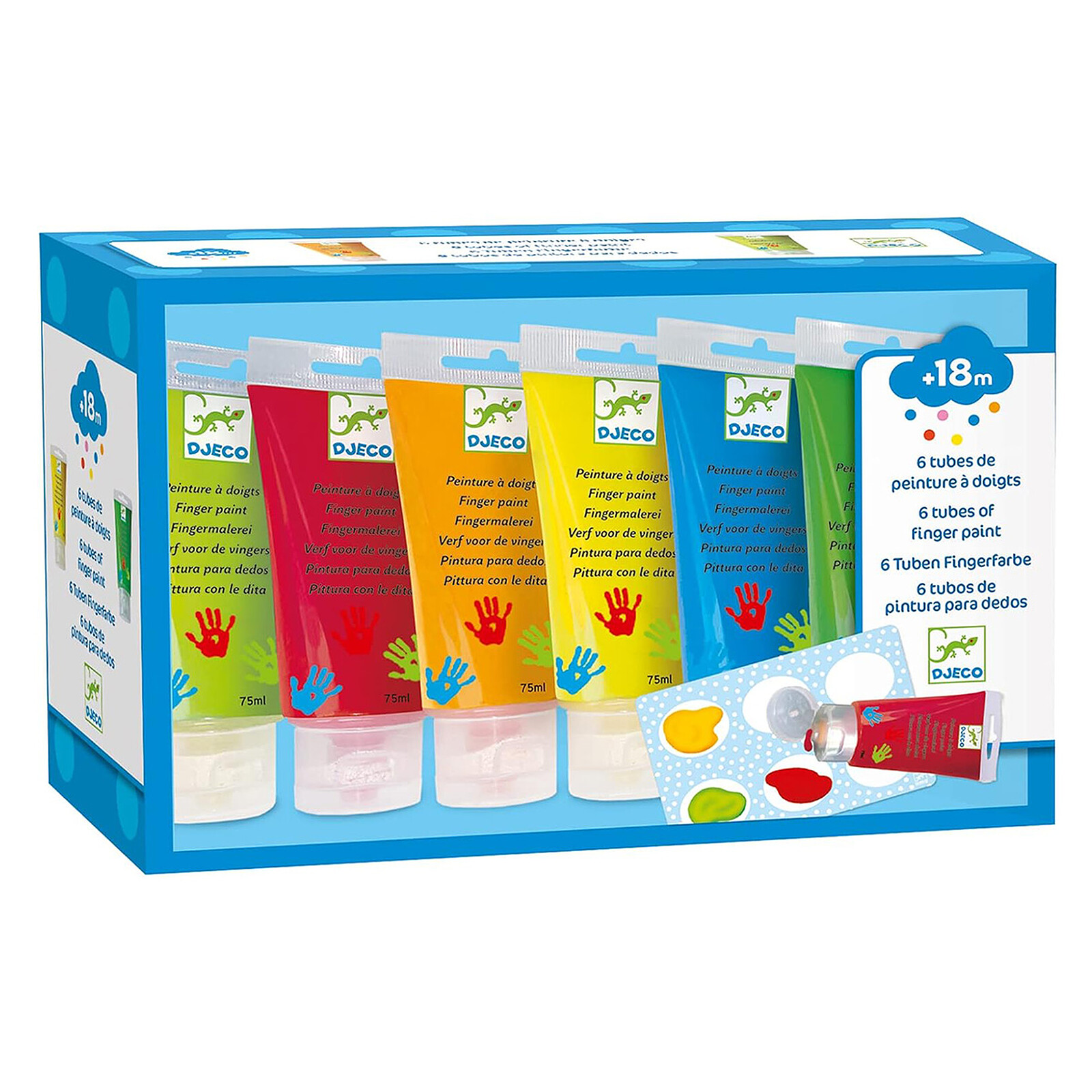 peintures-a-doigts-djeco-enfants-le-beguin-de-charlie peinture à doigts enfants et bébés - jouet kids de la marque Djeco - loisir créatif - disponible en ligne et en boutique chez Le béguin de Charlie à Tours