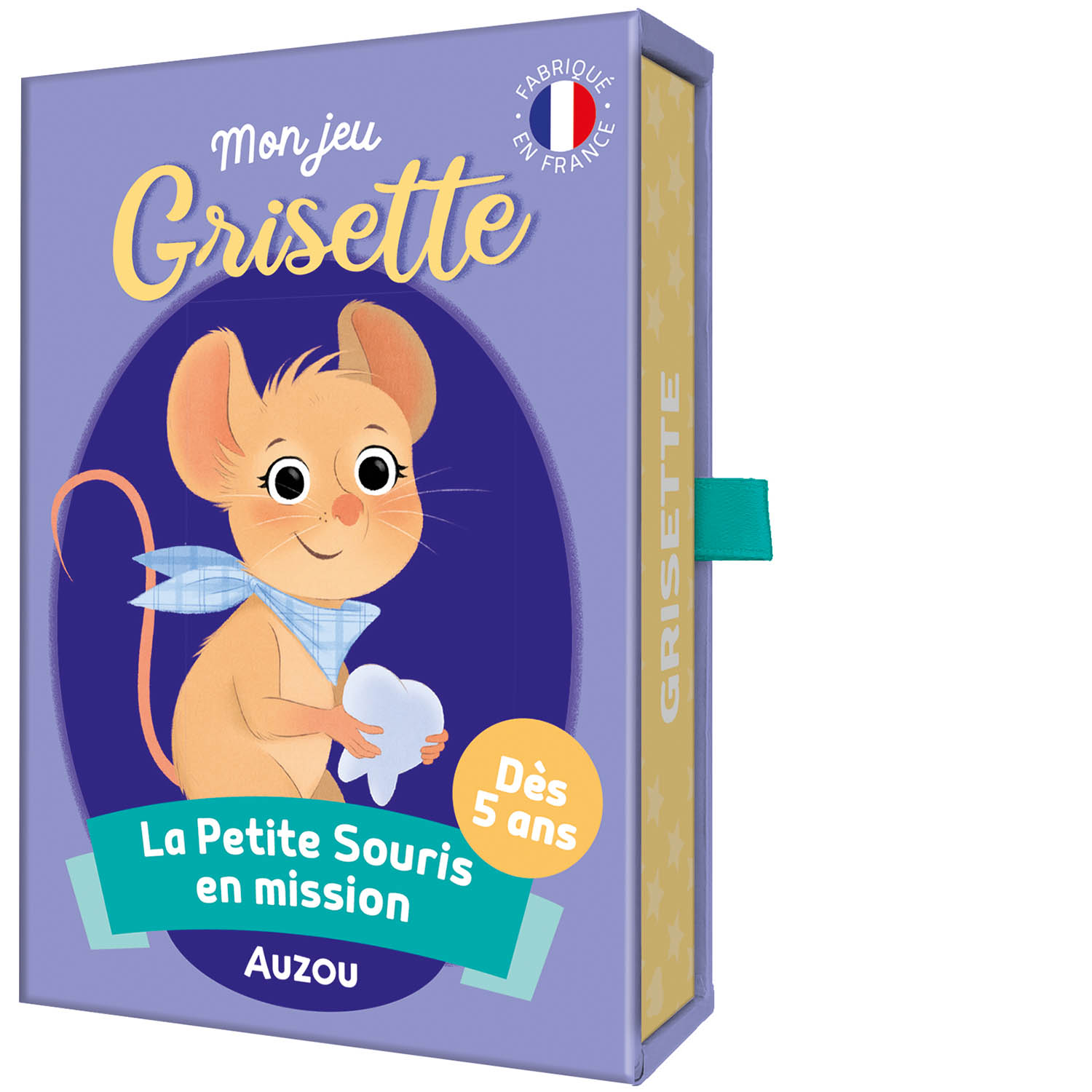 grisette-jeu-de-cartes-auzou-le-beguin-de-charlie jeu de carte "mon jeu de Grisette - jeu de société à faire en famille - jeu enfant et famille - de la marque Auzou - disponible en ligne et en boutique chez Le béguin de Charlie à Tours