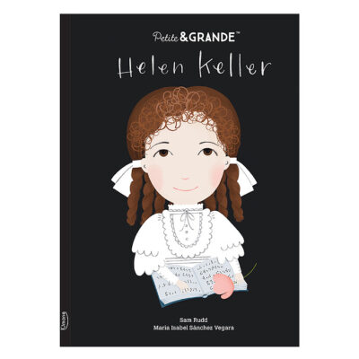 livre Petite et grande Hellen Keller - livre album de jeunesse enfants - idée cadeau de la marque Kimane - disponible en ligne et en boutique chez Le béguin de Charlie à Tours