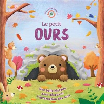 livre enfant Petit Ours - album de jeunesse - idée cadeau de la marque 1 2 3 soleil - disponible en ligne et en boutique chez Le béguin de Charlie à Tours