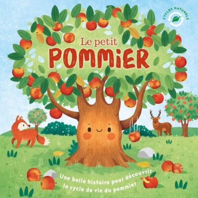 livre enfant Petit Pommier - album de jeunesse - idée cadeau de la marque 1 2 3 soleil - disponible en ligne et en boutique chez Le béguin de Charlie à Tours