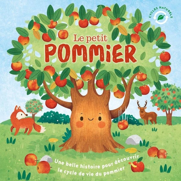 livre-enfant-petit-pommier-1-2-3-soleil-le-beguin-de-charlie livre enfant Petit Pommier - album de jeunesse - idée cadeau de la marque 1 2 3 soleil - disponible en ligne et en boutique chez Le béguin de Charlie à Tours