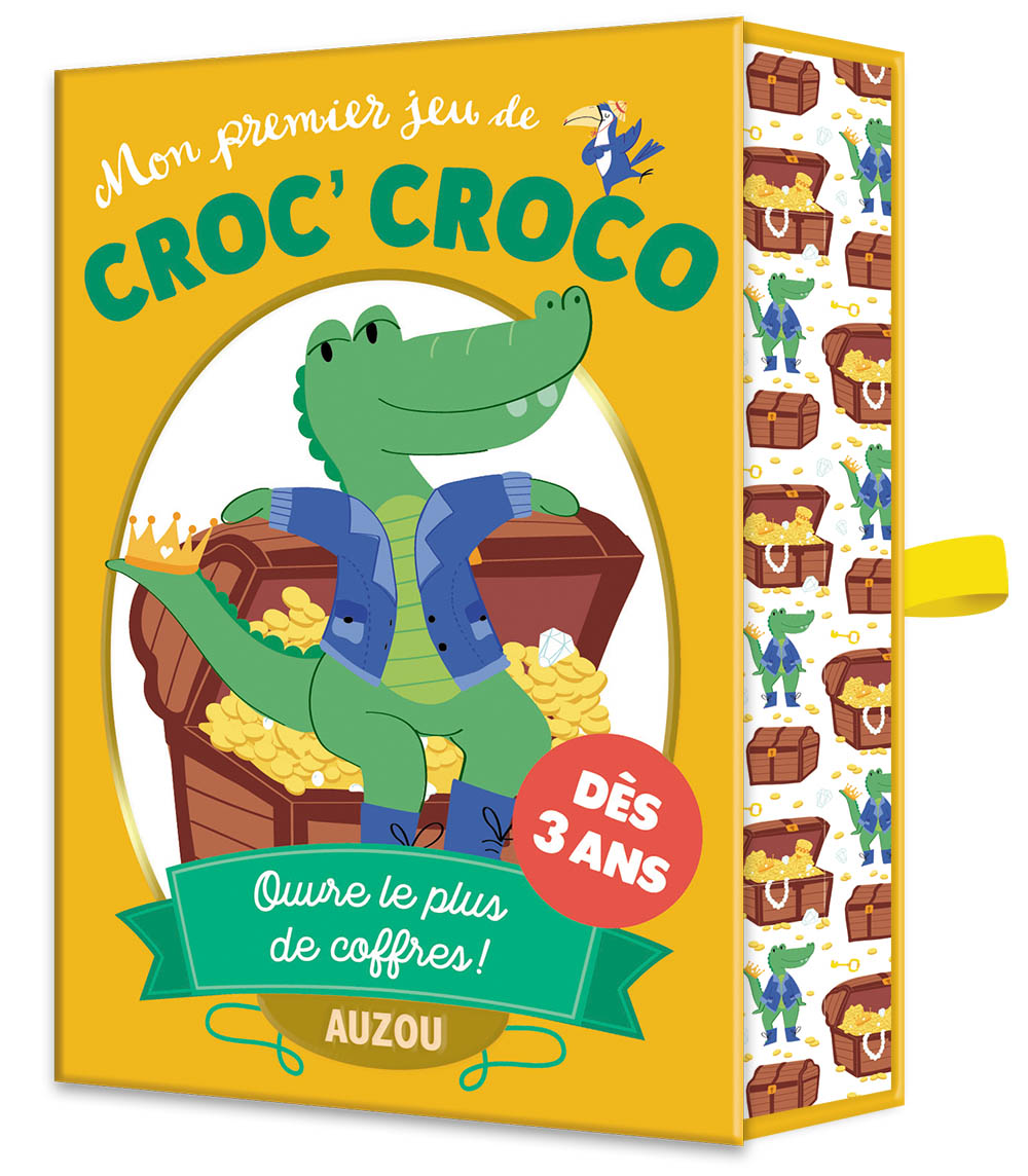 mon-premier-jeu-croc-croco-auzou-le-beguin-de-charlie jeu de cartes / mon premier croc'croco - jeu de cartes enfants à faire en famille - jeu de société de la marque Auzou - disponible en ligne et en boutique chez Le béguin de Charlie à Tours