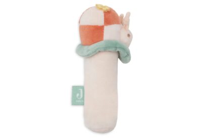hochet peluche thème escargot pour bébé de la marque Jollein chez Le béguin de Charlie