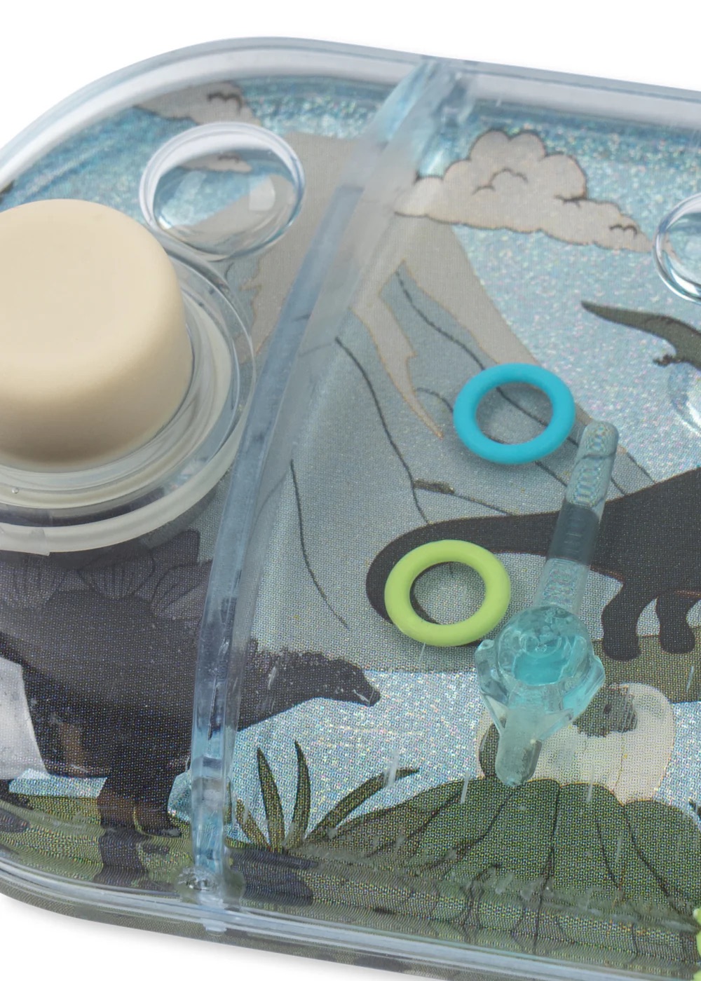 jeu-a-eau-dinosaures-konges-slojd-le-beguin-de-charlie jeu à eau pour enfant de la marque Konges Slojd au motif dinosaure