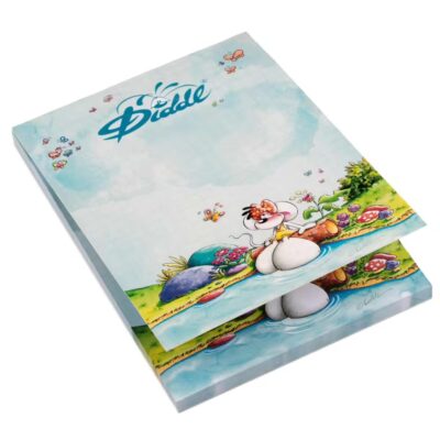 bloc de feuilles parfumées petit format A6 Diddl chez Le béguin de Charlie