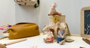 petites souris Maileg chez Le béguin de Charlie