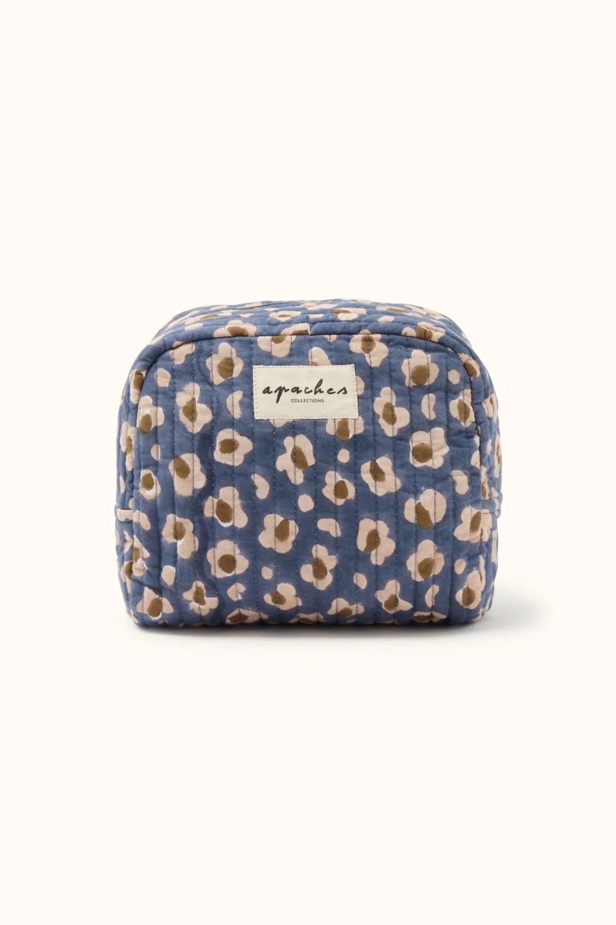 trousse de toilette Apaches modele Gaya léopard bleu must accessoire idée cadeau